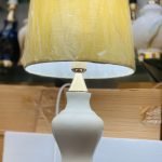 Ceramic Off White DH Table Lamp (Pair)