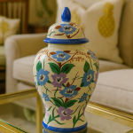 Hand Painted Candy Jar