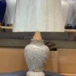 Ceramic Marble-style ceramic base Table Lamp (Pair)