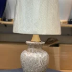 Ceramic Marble head Table Lamp (Pair)