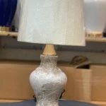 Ceramic Marble Texture Table Lamp (Pair)