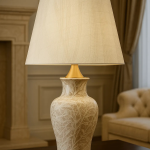 Ceramic Classic Marble Table Lamp (Pair)